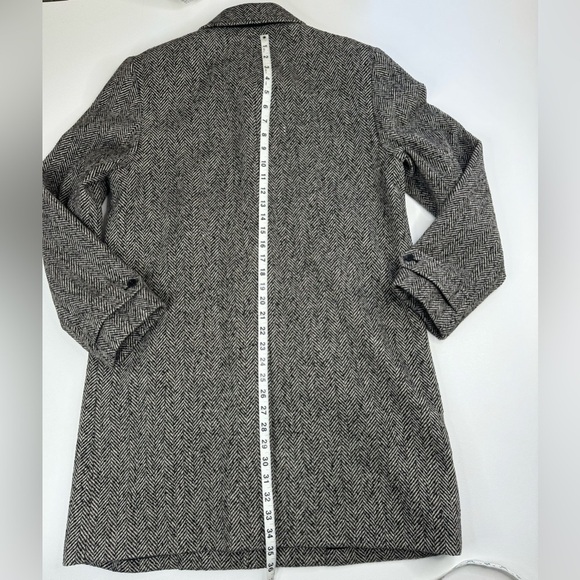 NWT J. Crew Thompson Herringbone Wool Blend Driving Jacket Mens Size 38 Medium - Picture 12 of 16